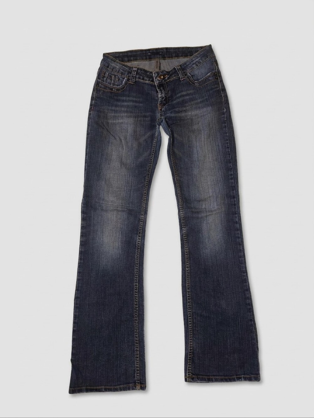 Women's Dark Wash Bootcut Jeans - Blue